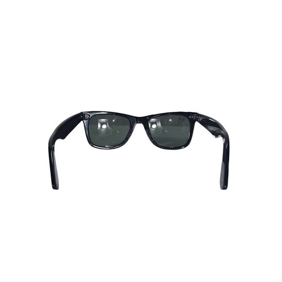 Saint Laurent x Ray-Ban Square Sunglasses in Black Acetate - Picture 3 of 6